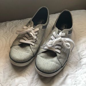 Keds Navy and White Tennis Shoes